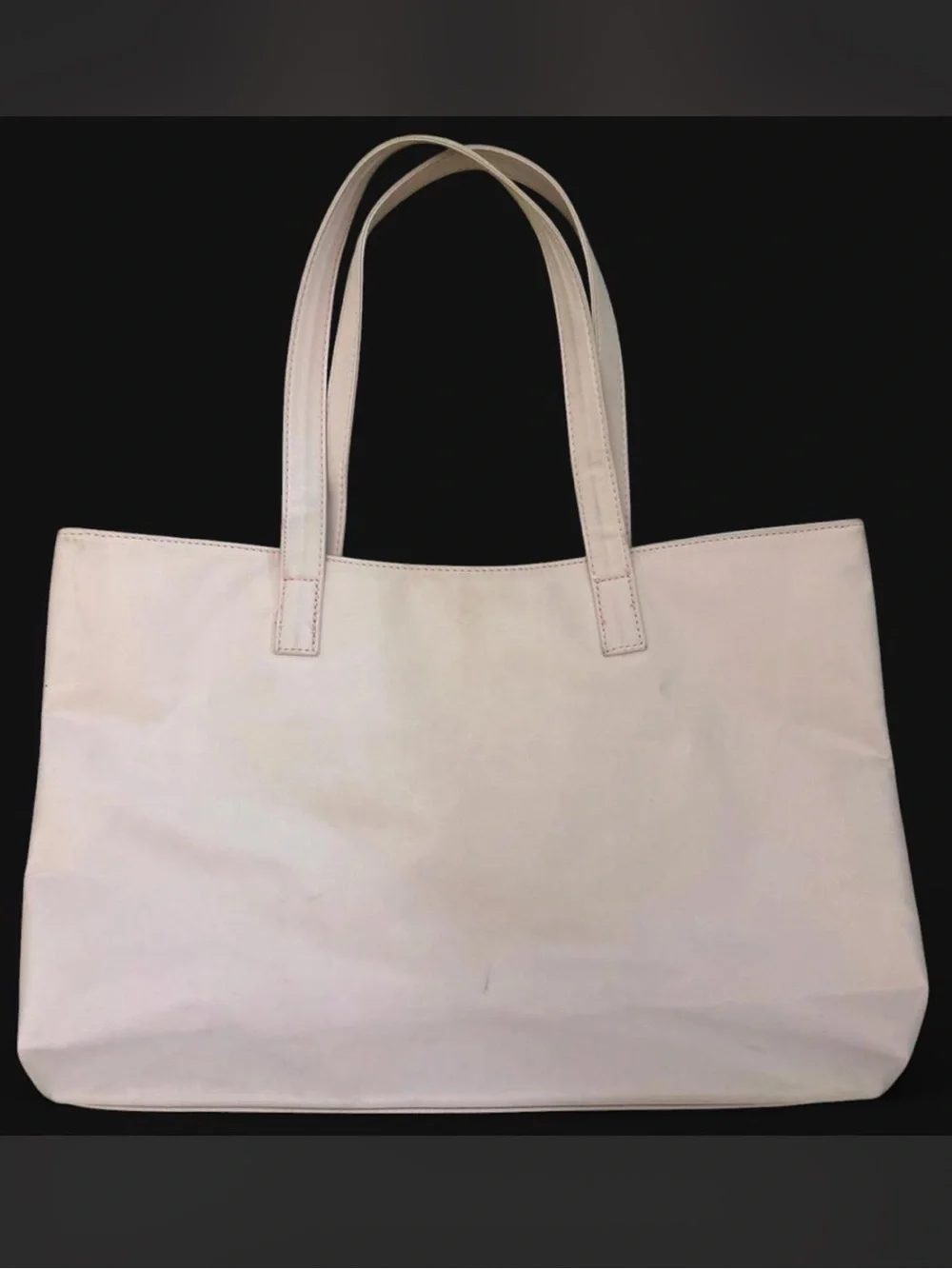 Macy's Pale Pink Floral Applique Tote